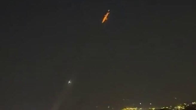 הכטב"ם באזור שלומי יורט על ידי מערכת לייזר