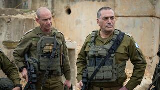הרמטכ״ל, רב-אלוף אייל זמיר, בהערכת מצב בפיקוד הצפון