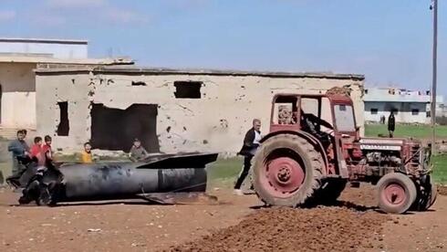 Missile fragments new hit on Palestinian market