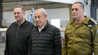 נתניהו, כ"ץ וזמיר בבסיס פלמחים