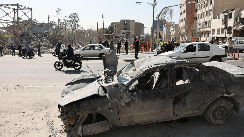 Destruction in Tehran (Photo: Majid Asgaripour/WANA (West Asia News Agency) via REUTERS ) ההרס בטהרן