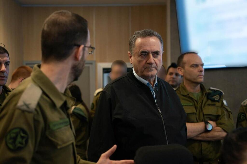 Defense Minister Israel Katz (Photo: Defense Ministry) דברי שר הביטחון וראש אמ"ן על המשך המערכה מול איראן
