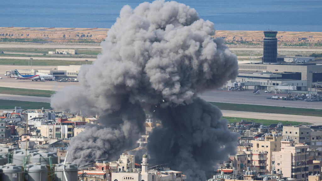 צילום: REUTERS/Claudia Greco תיעוד התקיפות בלבנון
