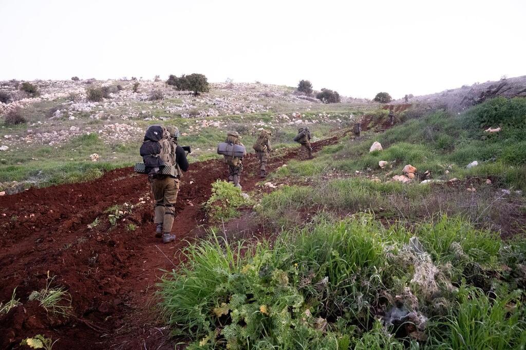 כוחות חטיבה 401 בדרום לבנון (צילום: דובר צה"ל) כוחות חטיבה 401 בהגנה קדמית בדרום לבנון