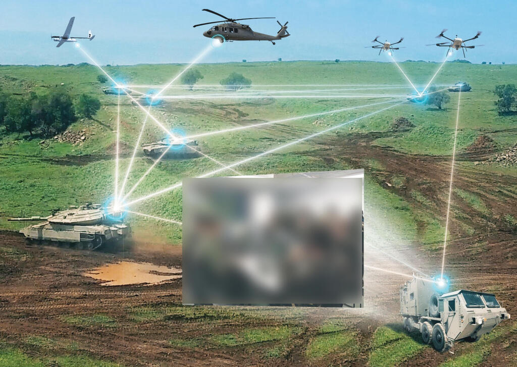 The holy grail: Tzayad — short for 'digital ground army' (Photo: Elbit) הדמיית פעולה של מערכת צי"ד. "זה הגביע הקדוש"