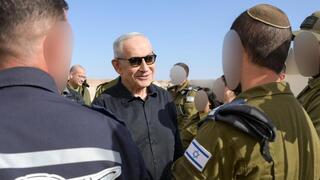 ראש הממשלה נתניהו בבסיס חיל האוויר בדרום הארץ