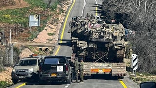 כוחות צה"ל ליד גבול לבנון