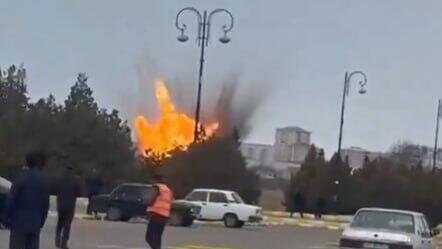 Azerbaijan says Iran fired two drones at its territory, injuring two people