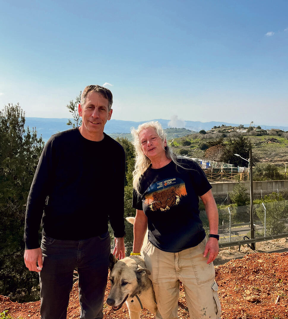 אפס פינוי: ויינברג (מימין) ולנגלבן | צילום: אילון בדר