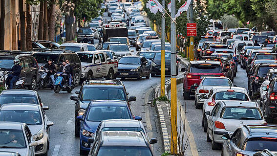 הבריחה ההמונית מרובע הדאחיה בביירות, אתמול