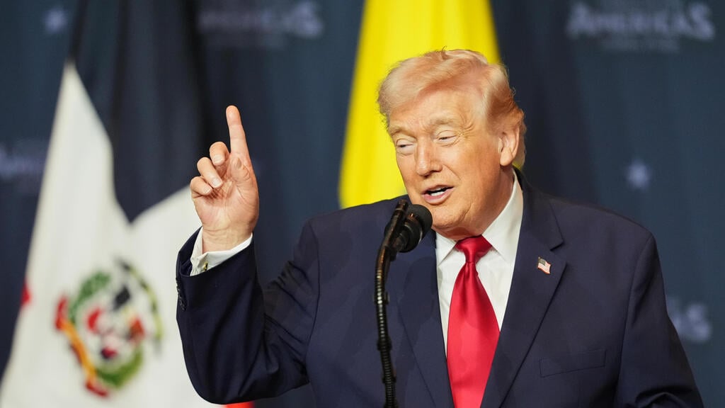 U.S. President Donald Trump (Photo: AP Photo/Rebecca Blackwell) דונלד טראמפ