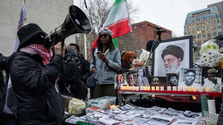 ניו יורק ארה"ב טקס זיכרון ל עלי חמינאי