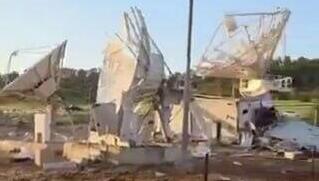 Hezbollah claims strike on satellite station in central Israel after rocket...
