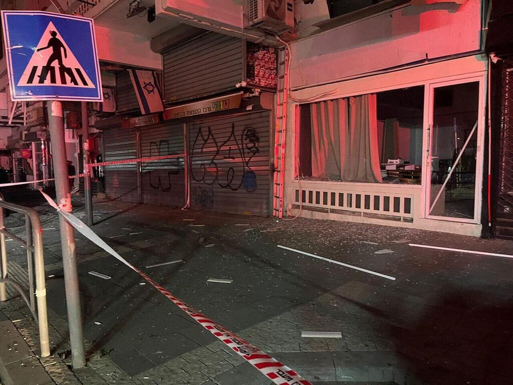 צילום: עיריית ראשון לציון זירת הנפילה בראשון לציון