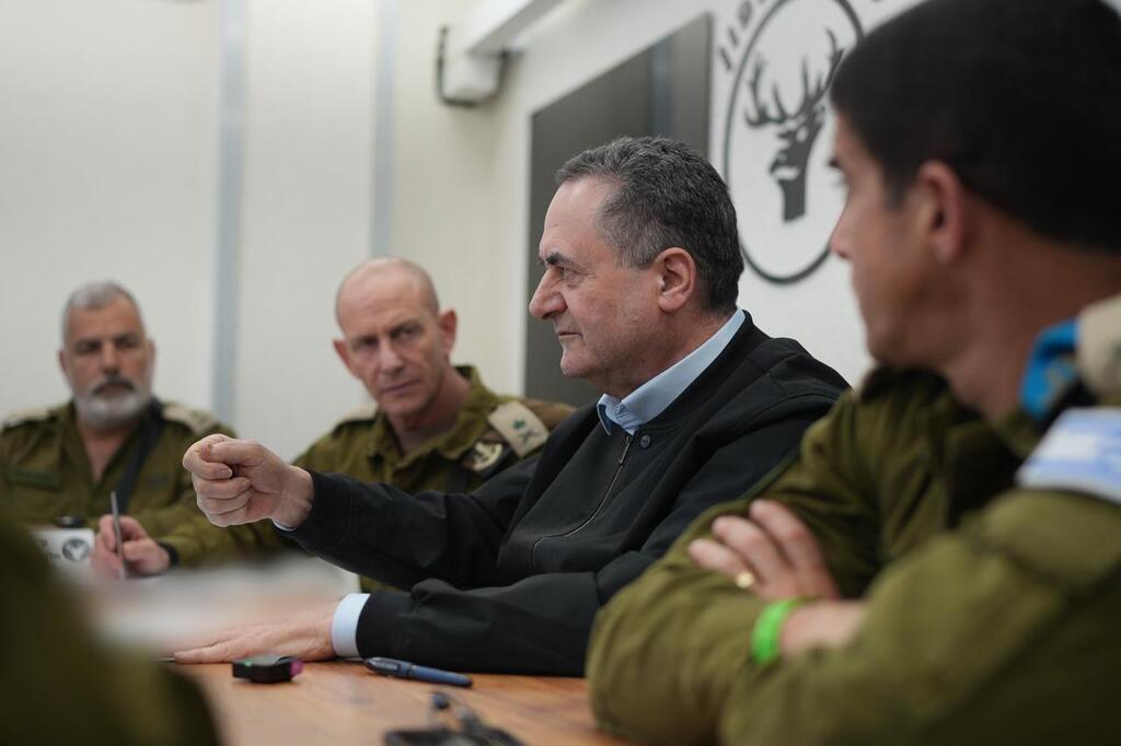 Defense Minister Israel Katz (Photo: Defense Ministry) שר הביטחון בפיקוד צפון
