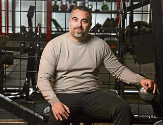 חיים פרנקל, בזוגיות ואב לשלושה. העסק: מנכ"ל ובעלים של רשת מכוני הכושר "ספייס". ותק של העסק: 19 שנה. מספר העובדים: 1,100. סניפים: 36. מנויים: 125 אלף