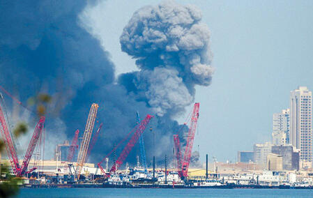 הפצצה איראנית בבחריין