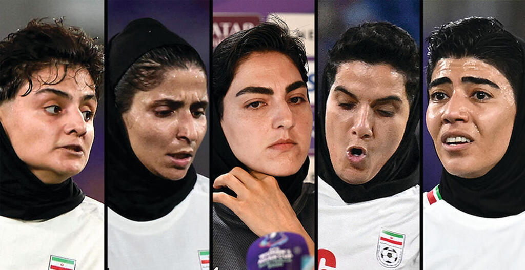 הנמלטות, מימין: מונא חמודי, זהרה סרבאלי, זהרה גנבארי, עטיפה רמזאניזדה, פאטמה פסנדידה