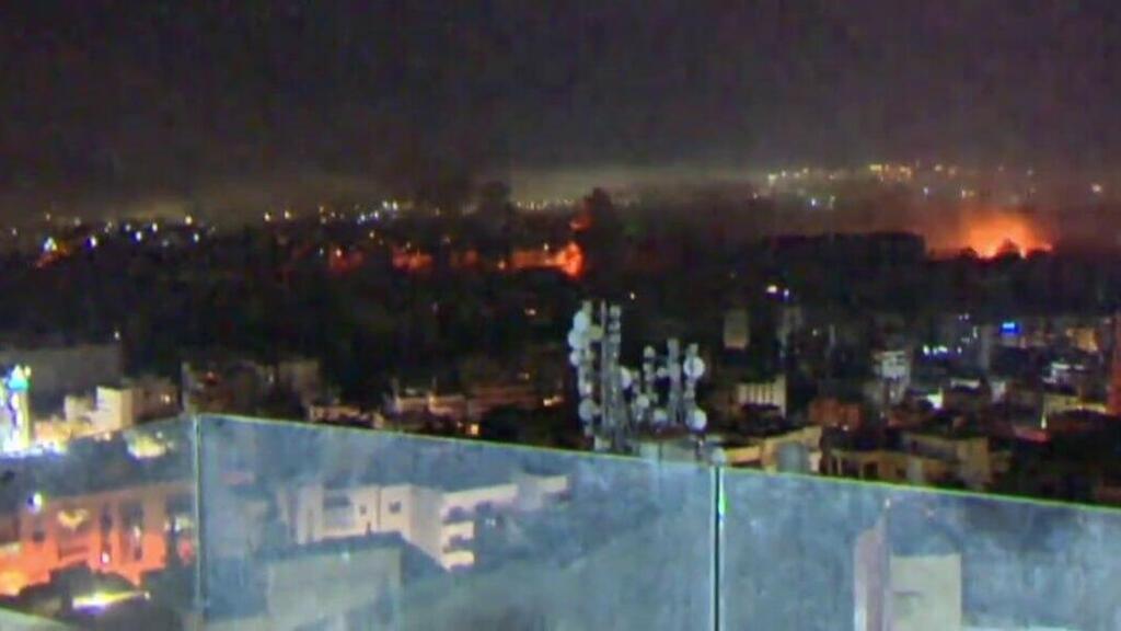 IDF airstrikes across Dahieh, Beirut תקיפות ברובע הדאחייה בביירות, לבנון