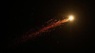 יירוט טיל שנורה מאיראן בשמי ירושלים