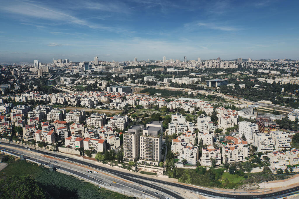 מת בית הכרם - שכונה שמשתלבת בנוף ירושלמי מוכר ומוסיפה לו שכבה מודרנית (הדמיה: 3dvision) פרויקט "תלמה" של משכן אליהו בשכונת רמת בית הכרם