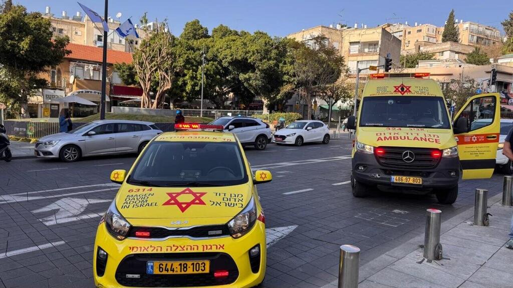 צילום: תיעוד מבצעי מד"א זירת הדקירה ברמת גן