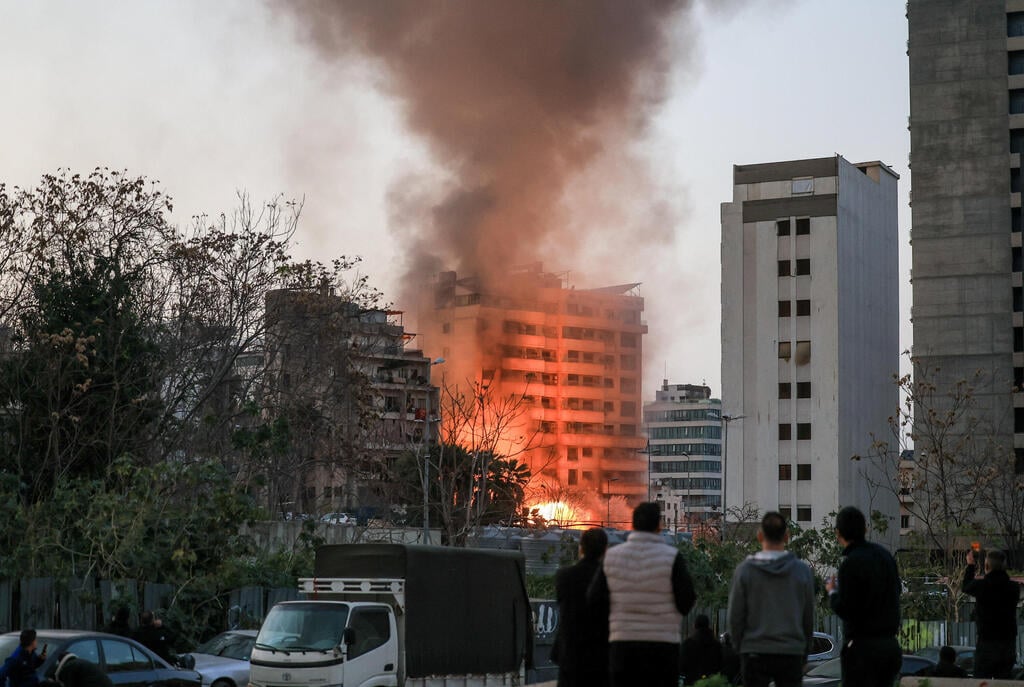 צילום: REUTERS/Mohamed Azakir ביירות
