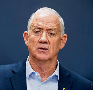 גנץ. תירוץ טוב | צילום: שלו שלום