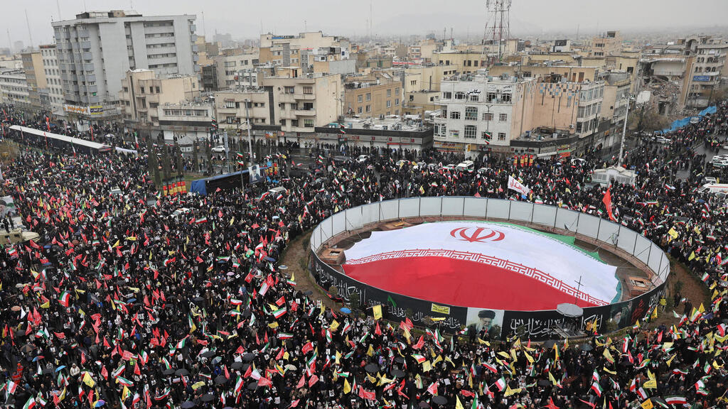 'Quds Day' celebrations in Iran (Photo: Majid Asgaripour/WANA (West Asia News Agency)) חגיגות יום ירושלים באיראן