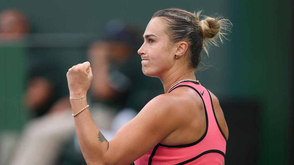 לא הסתבכה. סבאלנקה (צילום: Clive Brunskill/Getty Images) סבאלנקה