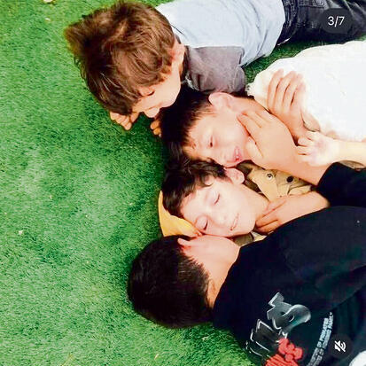 ילדי משפחת עודה ששניים מהם נהרגו