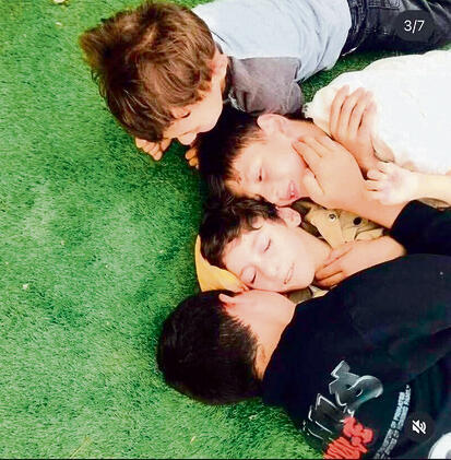 ילדי משפחת עודה ששניים מהם נהרגו