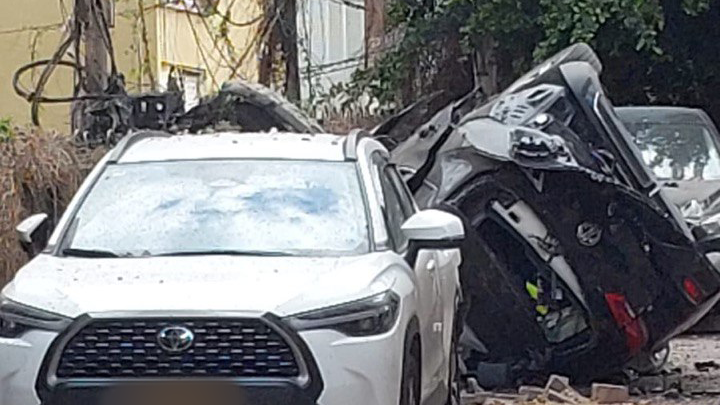 זירה נוספת בראשון לציון (צילום: שימוש לפי סעיף 27א בחוק זכויות יוצרים) אחת מזירות הנפילה בראשון