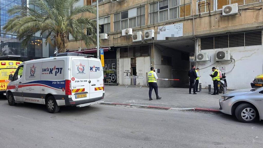 זירת מותו של אריאל קוניק (צילום: דוברות זק"א) זירת מותו של אריאל קוניק