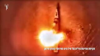 תיעוד: תקיפות ספינות טילים ומפקדות באיראן