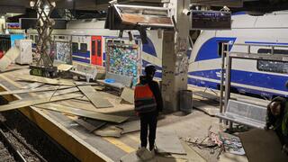 ההרס ועבודות השיקום בתחנת הרכבת סבידור מרכז