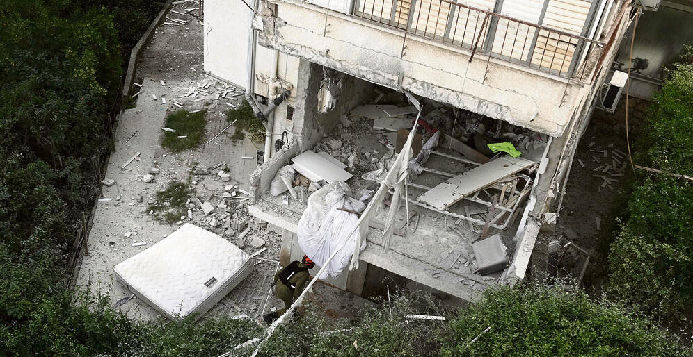 נזק למבנה ברמת־גן