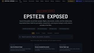 האתר עם המאגר הגדול ביותר על תיקי אפשטיין