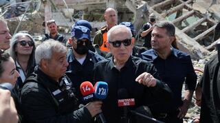 נתניהו בזירה בדימונה