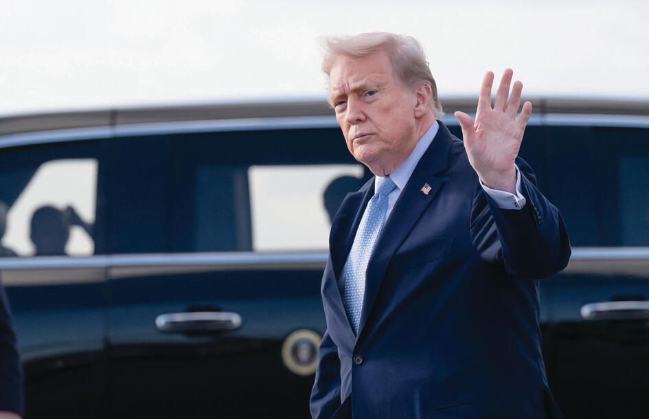 זיגזג לא מקרי. טראמפ