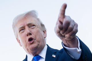 נשיא ארה"ב דונלד טראמפ 