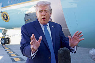 "שיחות טובות ופוריות". טראמפ, אתמול