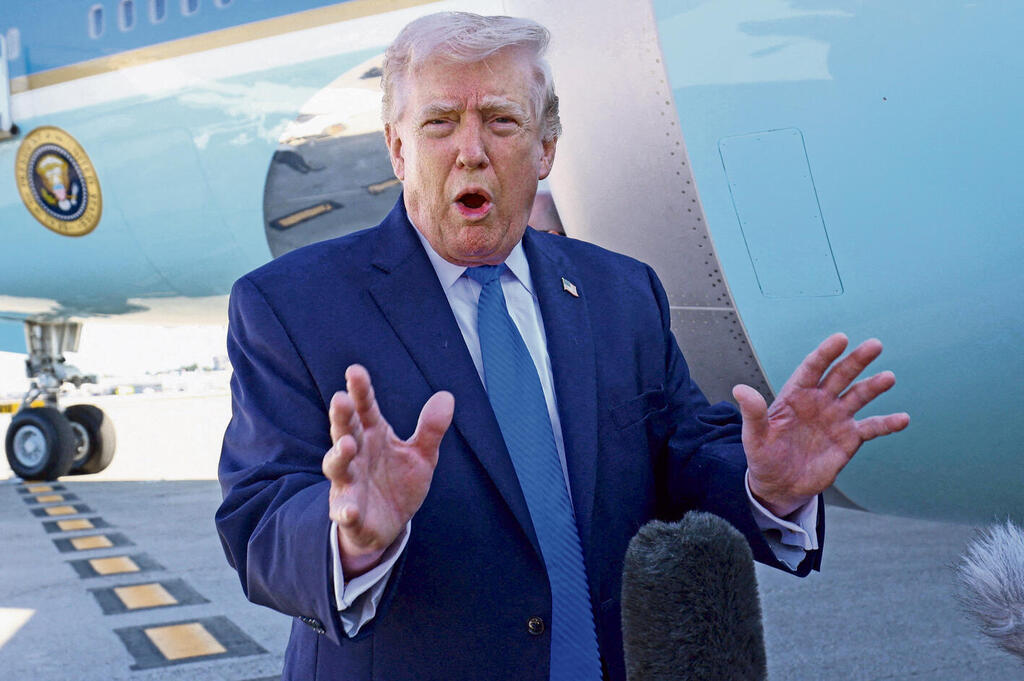 "שיחות טובות ופוריות". טראמפ, אתמול