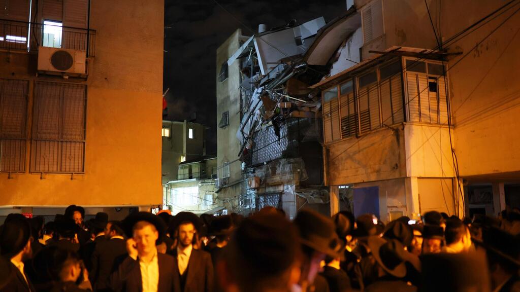 פגיעה במבנה בבני ברק