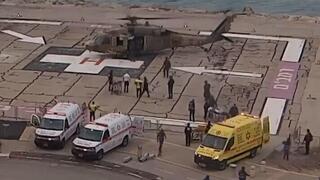 פינוי לוחמים שנפצעו בלבנון לבית החולים רמב"ם 