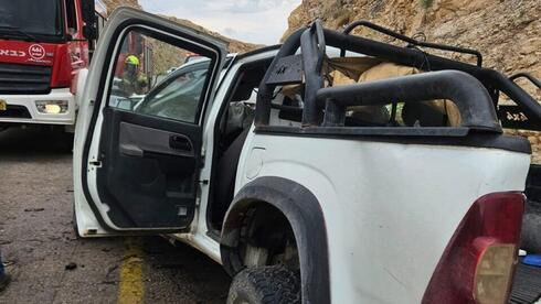 תאונה קטלנית בבקעה: בת 60 נהרגה, שני פלסטינים נפצעו קשה