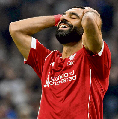 מוחמד סלאח. "זרקו אותי מתחת לגלגלים" (MIGUEL MEDINA, AFP) מוחמד סלאח. "זרקו אותי מתחת לגלגלים"