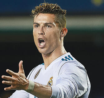 כריסטיאנו רונאלדו. "מנצ'סטר יונייטד בגדה בי" (Manuel Queimadelos Alonso, Getty Images) כריסטיאנו רונאלדו. "מנצ'סטר יונייטד בגדה בי"