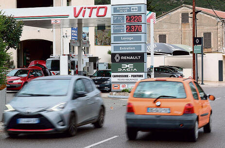 מחירי הדלק מזנקים. קורסיקה