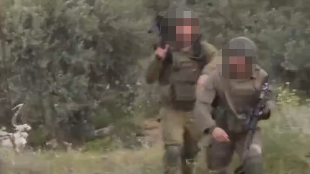 תיעוד מתקיפת הפלסטינים בכפר תיאסיר  